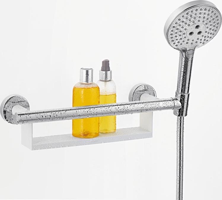 Поручень с полкой и держателем для душа Hansgrohe Unicar 26328400