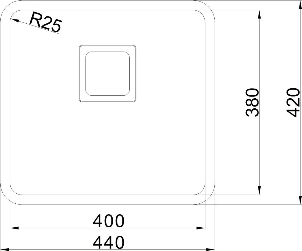 Кухонная мойка Oulin OL-0363