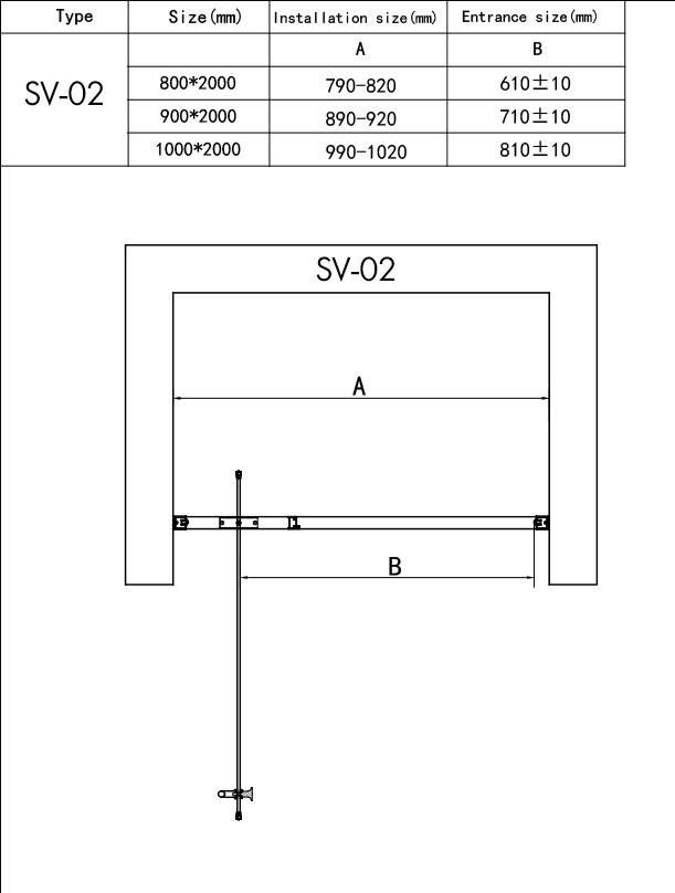 Душевая дверь RGW Stilvoll SV-02B 80 см 06320208-14