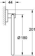 Полотенцедержатель Grohe Essentials 40365001