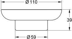 Мыльница Grohe Essentials 40368001