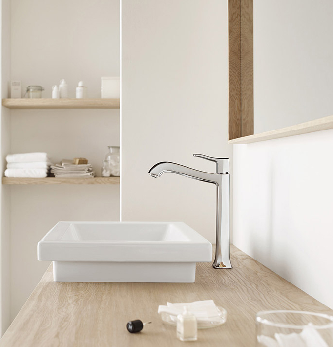 Смеситель для раковины Hansgrohe Metris Classic 31078000, хром