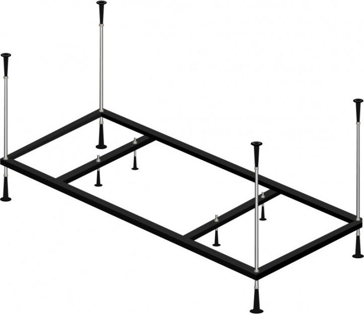 Каркас для ванны Kolpa San Tamia 180x80 4100000, черный
