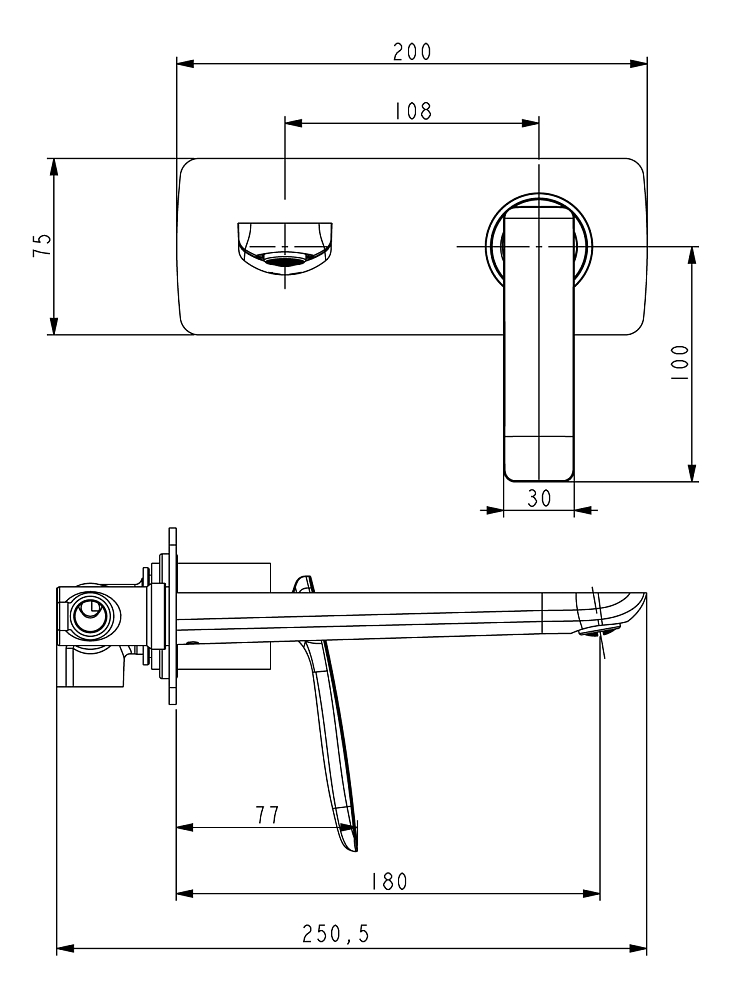 Смеситель для раковины Timo Helmi 4071/00-16SM хром, белый