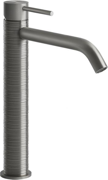 Смеситель для раковины Gessi 316 Trame 54306#239, steel brushed