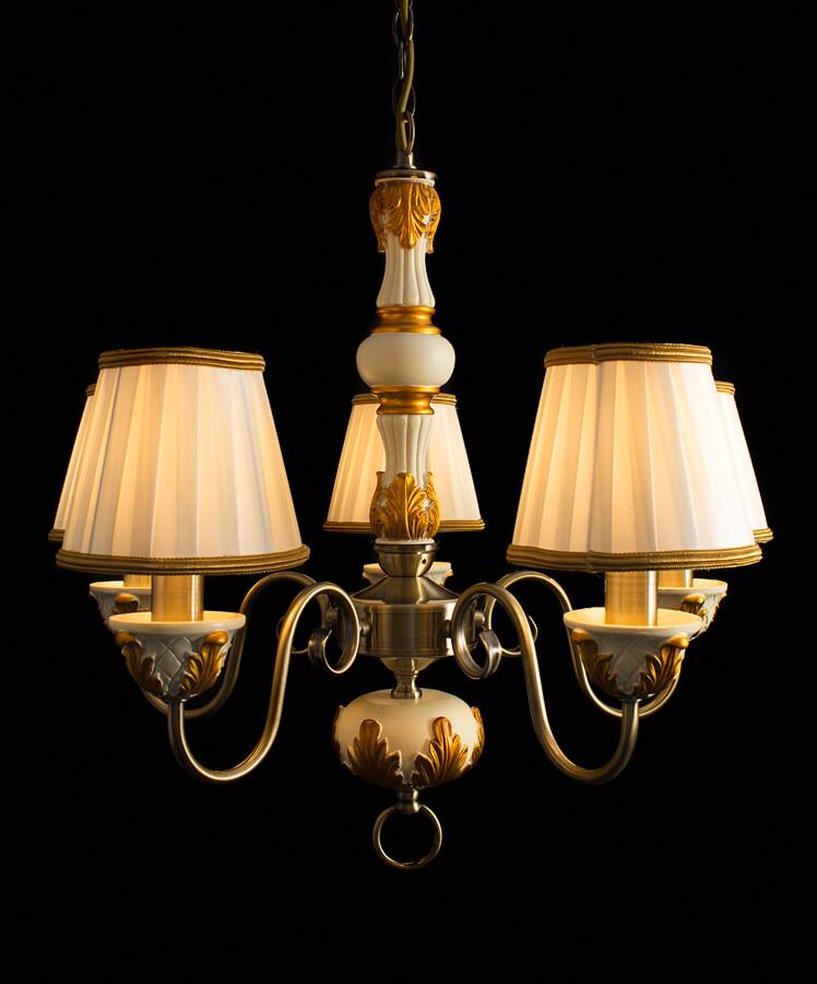 Подвесная люстра Arte Lamp Benessere A9570LM-5WG