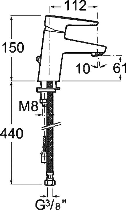 Смеситель Roca Esmai 5A3131C00 для раковины