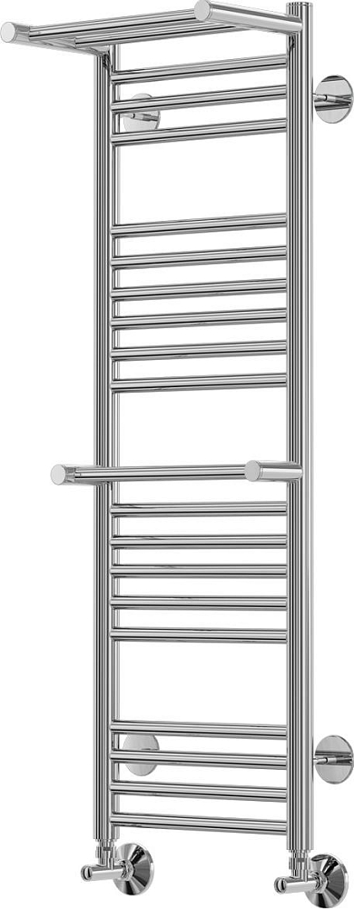 Полотенцесушитель водяной Terminus Аврора П20 300x1010 4660059582146 с двумя полками