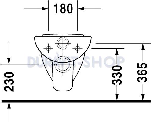 Подвесной унитаз Duravit D-Code 22100900002