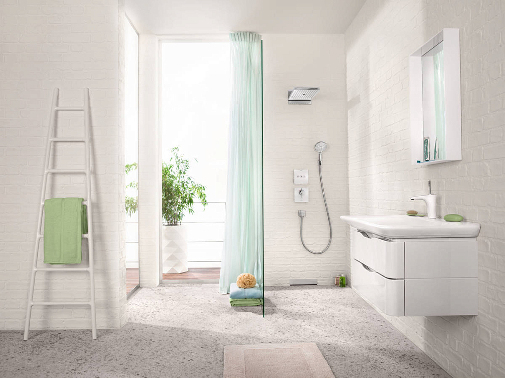 Шланговое подключение Hansgrohe Fixfit Square 26455990, полированное золото