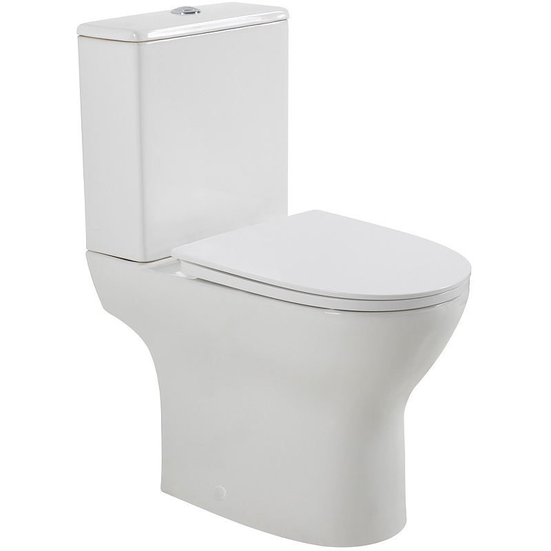 Унитаз-компакт BelBagno Lounge BB045CPR/BB045/051SC c сиденьем микролифт, белый