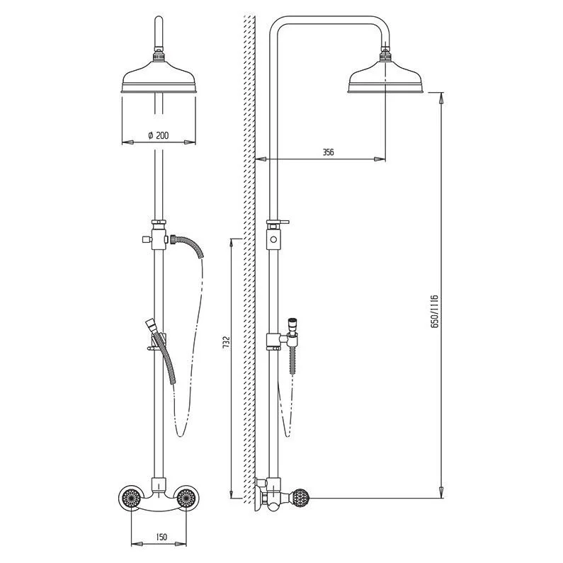 Однорычажный смеситель для ванны Grohe BauFlow 32815000