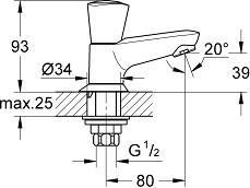 Кран Grohe Costa S 20405001