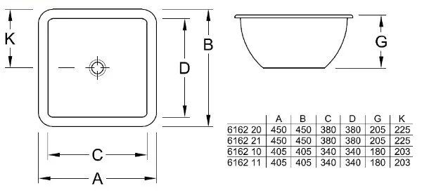 Раковина Villeroy&Boch Loop&Friends 61622001 белый