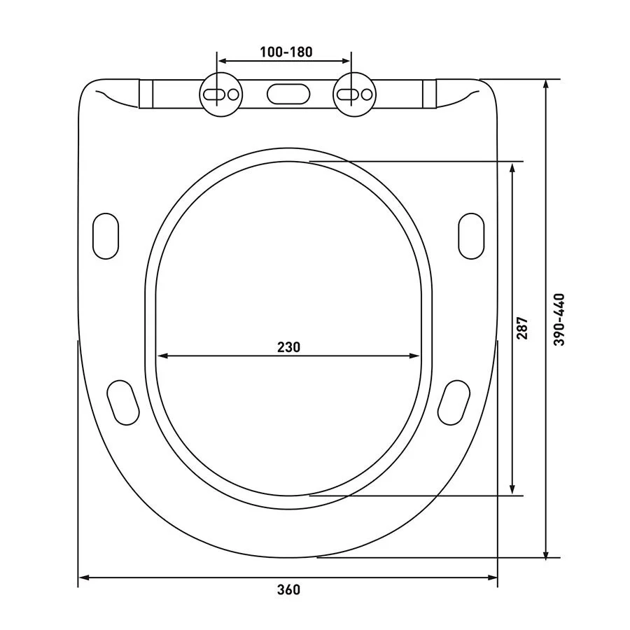 Комплект Berges: инсталляция Atom Line 410 043306, кнопка черная SoftTouch, VENTAS Rimless, сиденье дюропласт Ventas Slim SO, микролифт, быстросьем