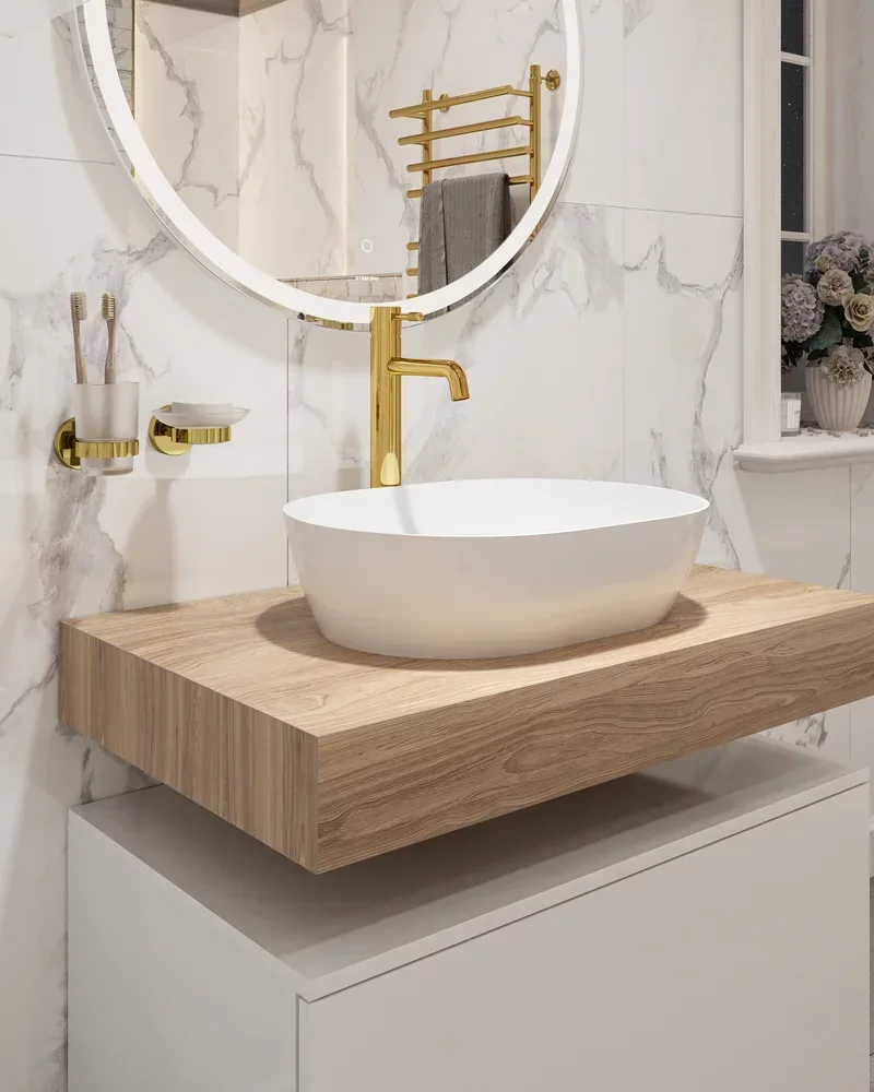 Мыльница Decor Banyo Alina Gold A40 405 02 золото