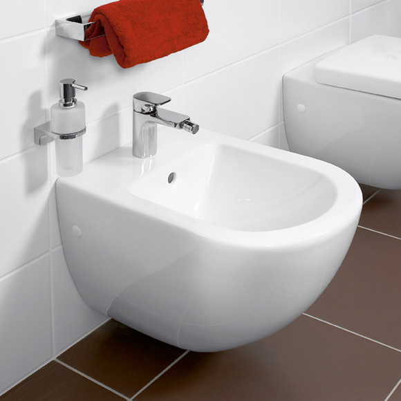 Подвесное биде Villeroy & Boch Subway 2.0 5400 00R1, белый