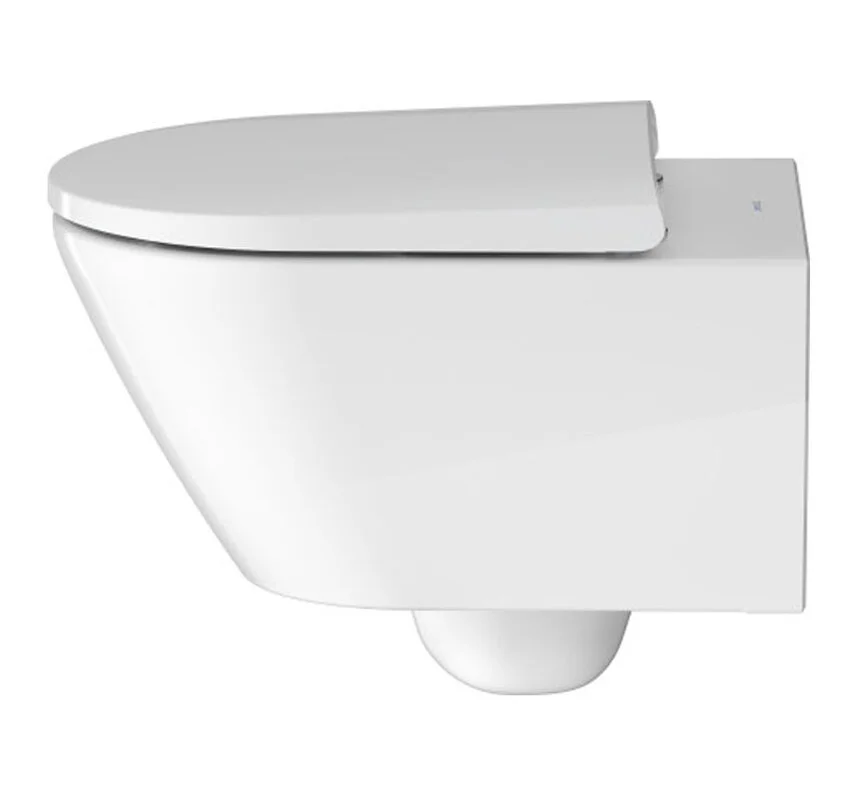 Унитаз подвесной Duravit D-Neo 45770900A1 Rimless, безободковый, сиденье микролифт, белый