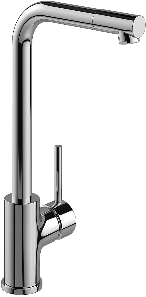 Комплект Мойка кухонная Domaci Парма V-251 серая + Смеситель Ливорно