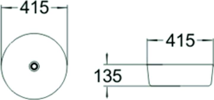 Раковина SantiLine SL-1054, белый