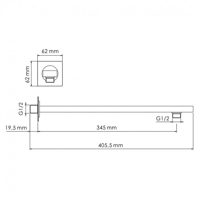 Душевая система WasserKRAFT Mosel 4600 A4651.090.117 хром