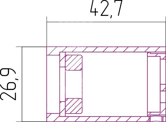 Маскировочный элемент Сунержа 00-1522-0000 скрытого подключения для МЭМ