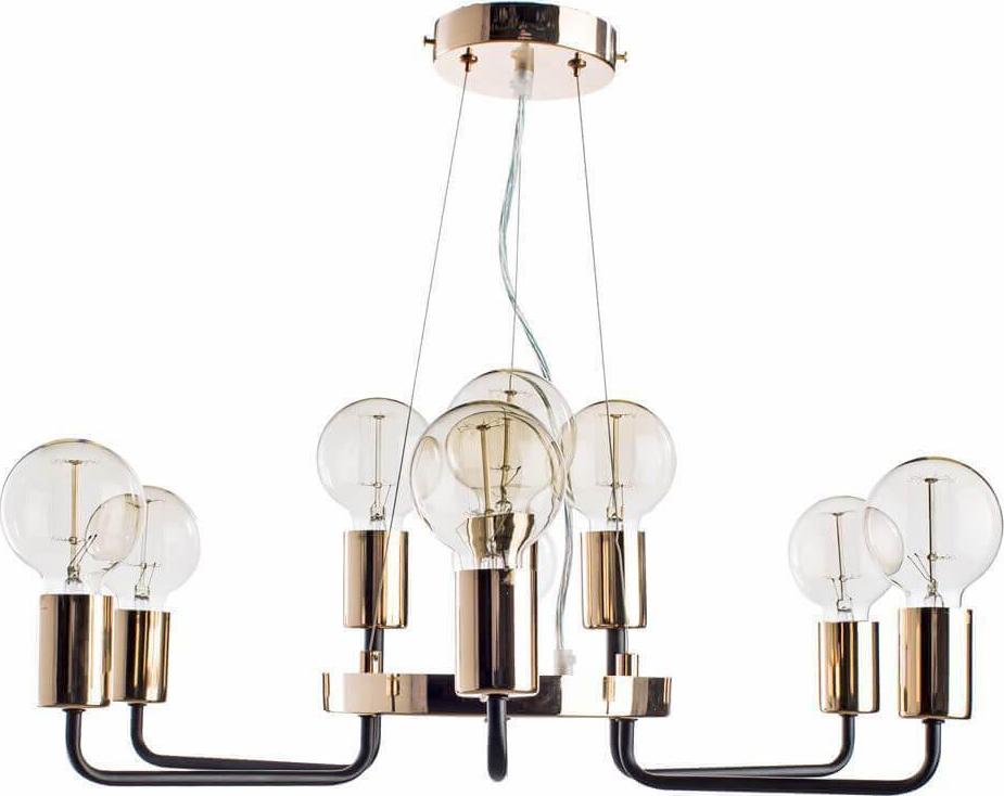 Подвесная люстра Arte Lamp Gelo A6001LM-9BK