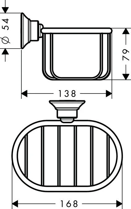 Полка Axor Montreux 42065000 хром