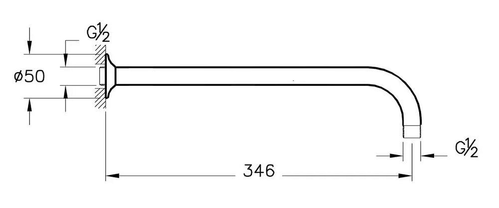 Душевая система Vitra Origin, черный матовый, A4926636EXP