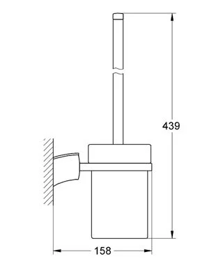 Ёршик Grohe Tenso 40298000 хром