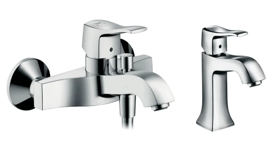 Смеситель для ванны с душем Hansgrohe 31478000/31075000 хром