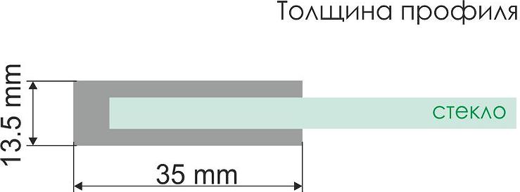 Шторка для ванной Wasserkraft Leine 110 35P02-110W, профиль белый, стекло прозрачное