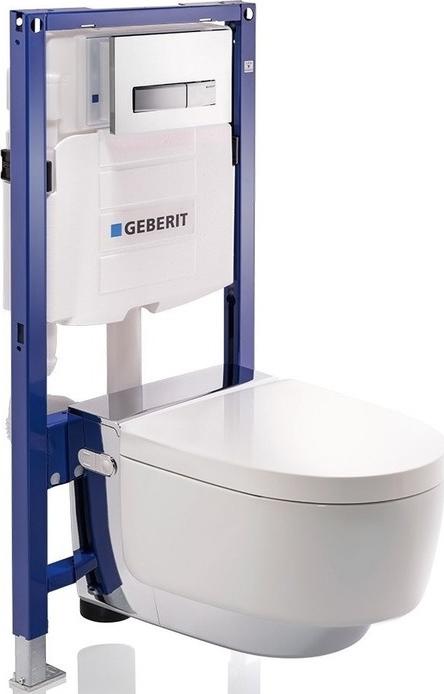 Унитаз-биде подвесной Geberit AquaClean mera comfort 146.214.21.1 с системой удаления запахов, белый