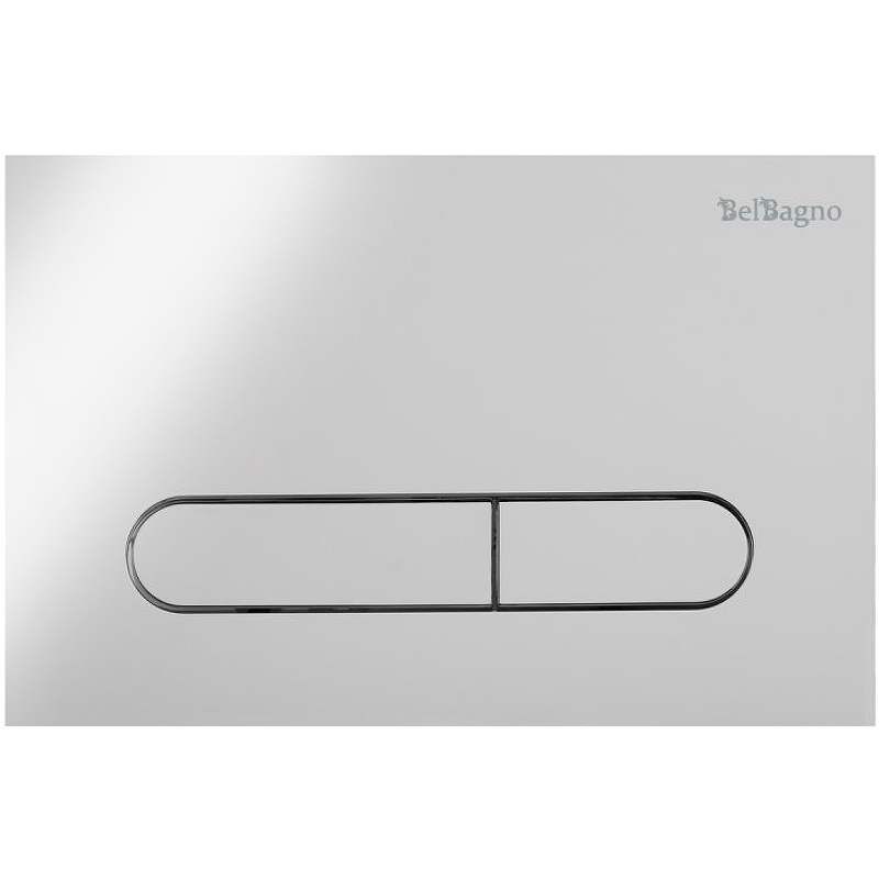 Комплект унитаза с инсталляцией BelBagno Acqua BB340CHR/BB2020SC/BB002-80/BB005-PR-CHROME с сиденьем микролифт и клавишей смыва хром глянцевый