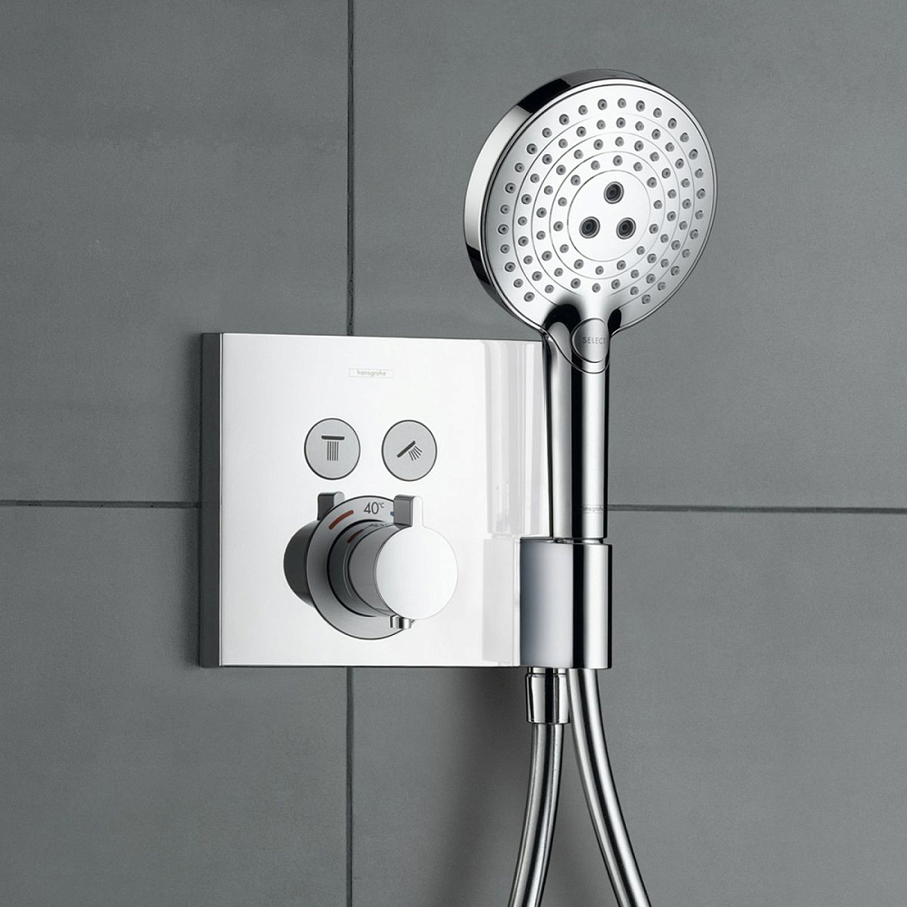 Термостат для душа Hansgrohe ShowerSelect 15763000, хром