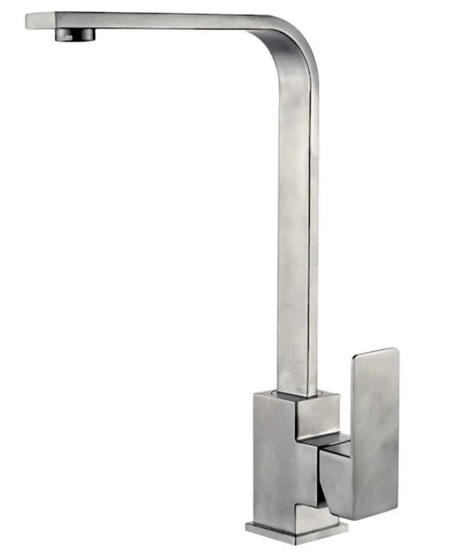 Смеситель для кухни Zorg Steel Hammer SH 5104 INOX серый