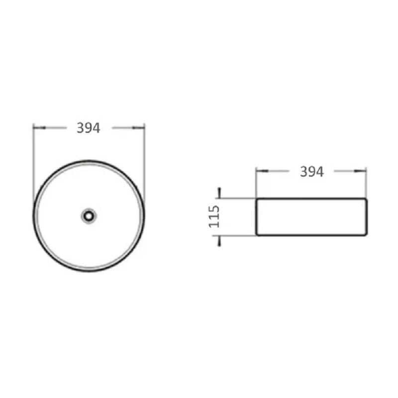 Раковина накладная Comforty 00-00007630 голубой