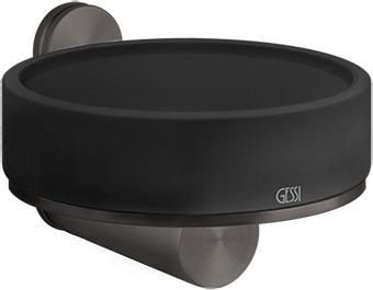 Мыльница Gessi 316 54702#707, brushed black metal PVD / черный