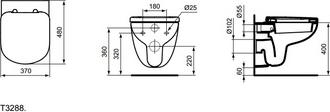 Подвесной унитаз Ideal Standard Tempo T328801