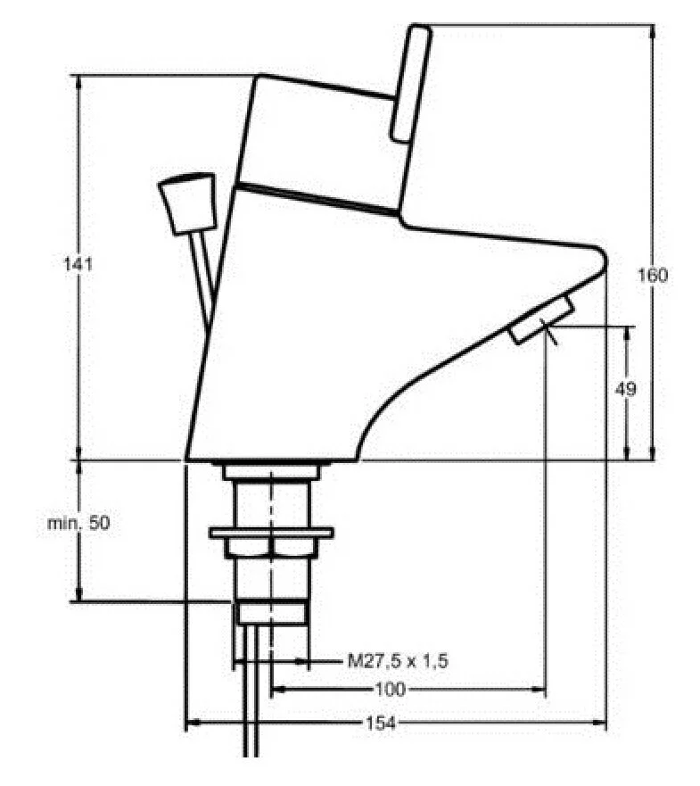 Смеситель для раковины Ideal Standard Ceraplus A4092AA хром