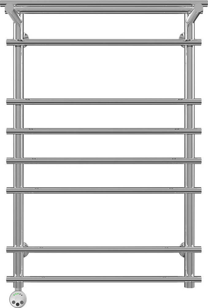 Полотенцесушитель электрический Terminus Ватра с полкой П8 500x796, ТЭН HT-1 300W, левый/правый