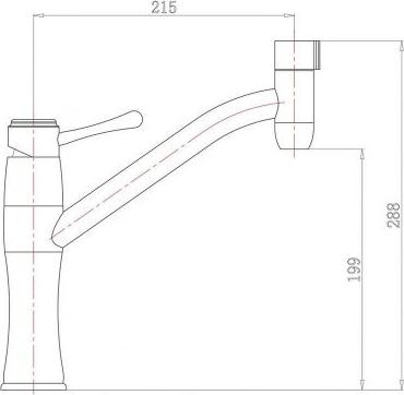 Смеситель Zorg Clean Water ZR403KF-BR для кухонной мойки