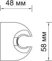 Настенный держатель Wasserkraft A009