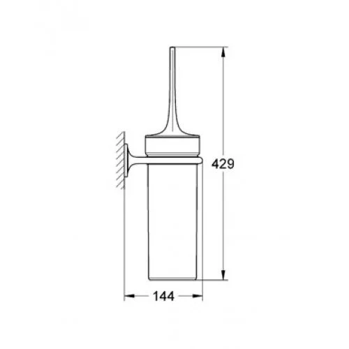 Ёршик Grohe Ondus 40380LS0 белый