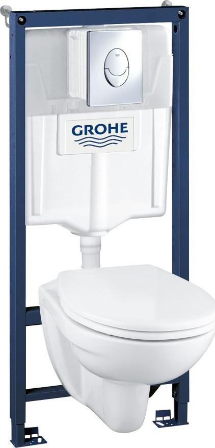 Комплект инсталляции с унитазом Grohe Solido Perfect 39192000 34489₽