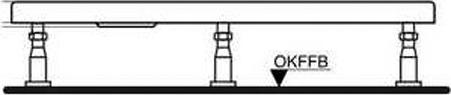 Ножки для душевого поддона Ideal Standard K859867