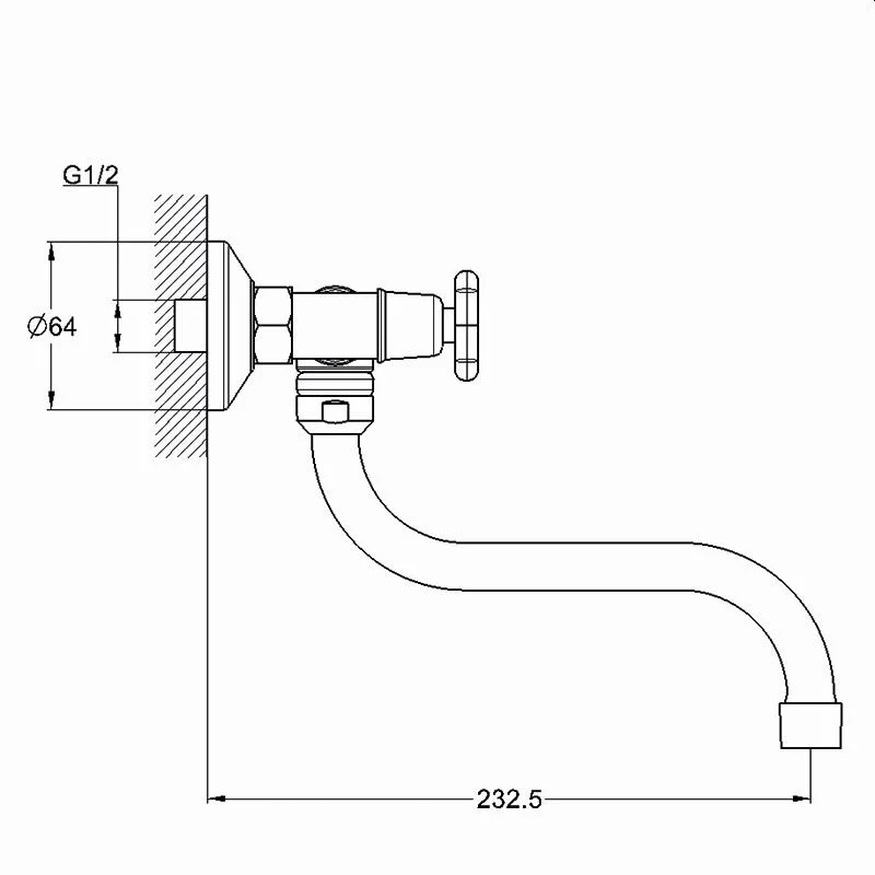 Смеситель для кухни Solone Jik JIK12-A102-A хром