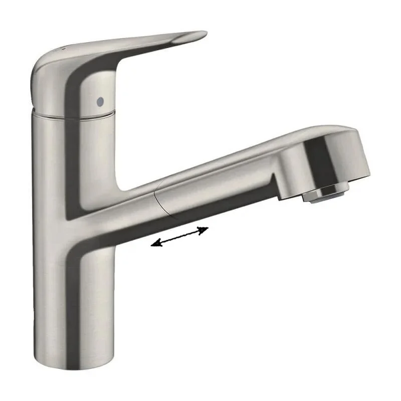 Смеситель для кухни Hansgrohe Focus 71829800 серый