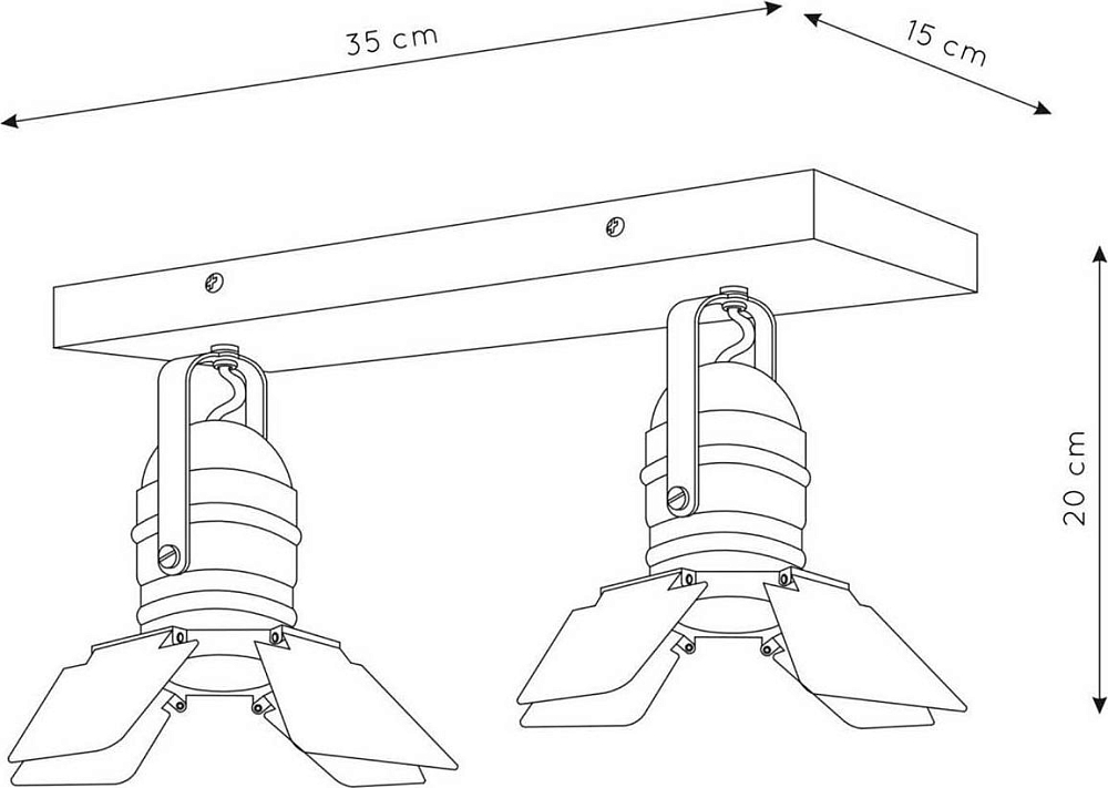 Спот Lucide Picto 17997/02/35