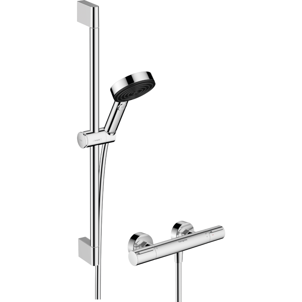 Душевой комплект Hansgrohe Ecostat 24272000 хром